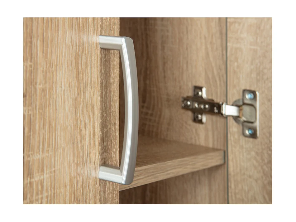 Armoire 2 Portes "Lorenzo" 189cm Chêne Sonoma