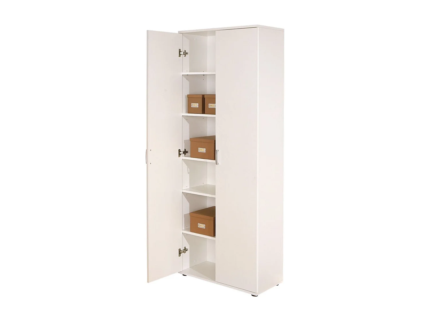 Armoire 2 Portes "Lorenzo" 189cm Blanc