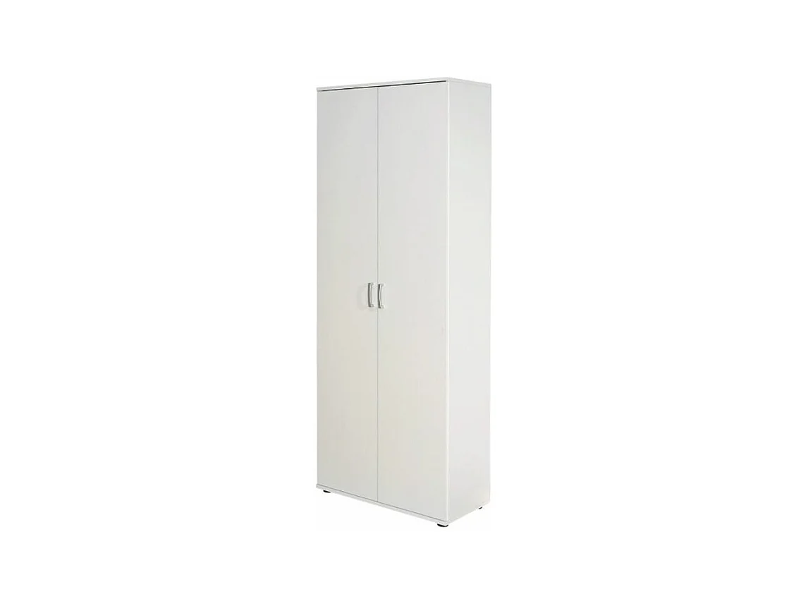 Armoire 2 Portes "Lorenzo" 189cm Blanc