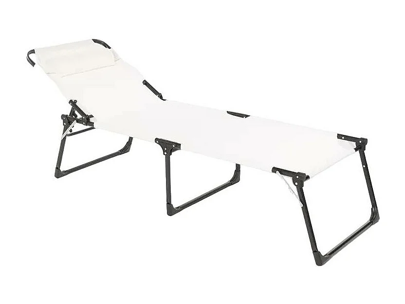 Lettino pieghevole in alluminio da spiaggia Bali