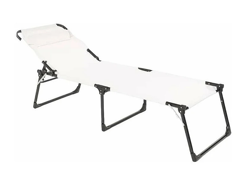 Lettino pieghevole in alluminio da spiaggia Bali