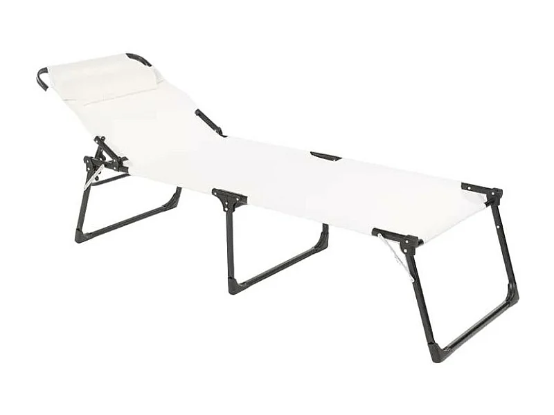 Lettino pieghevole in alluminio da spiaggia Bali