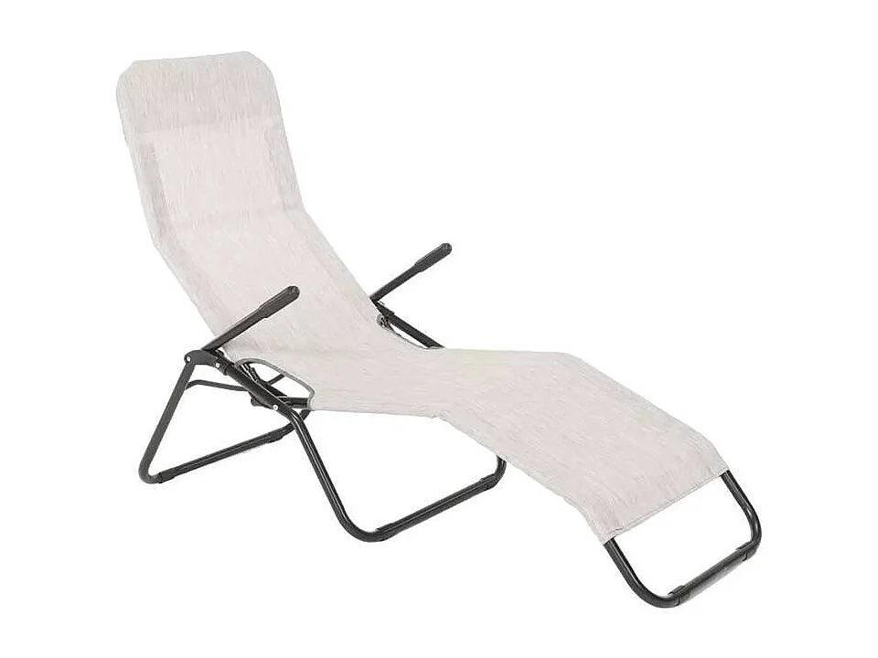 Sdraio pieghevole da giardino acciaio leggero confortevole Seychelles