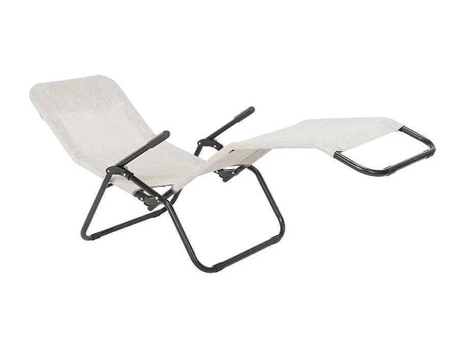 Sdraio pieghevole da giardino acciaio leggero confortevole Seychelles