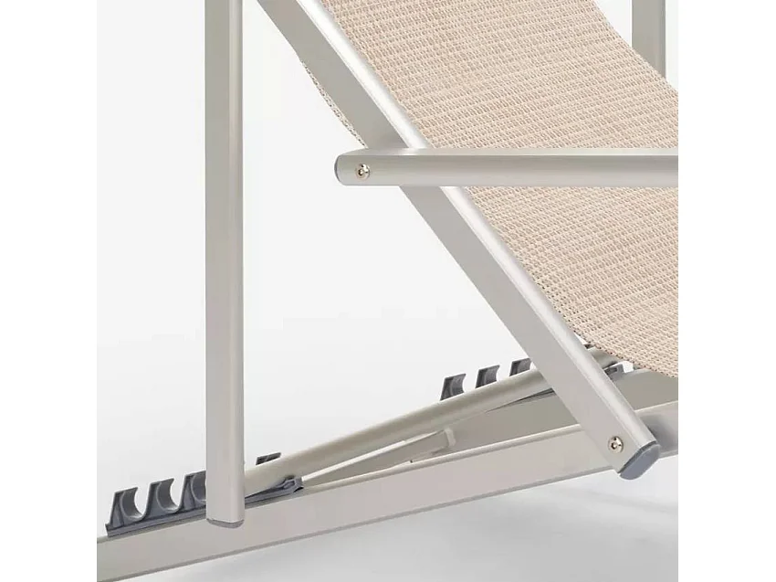 Sedia pieghevole braccioli da spiaggia giardino campeggio Scorsese