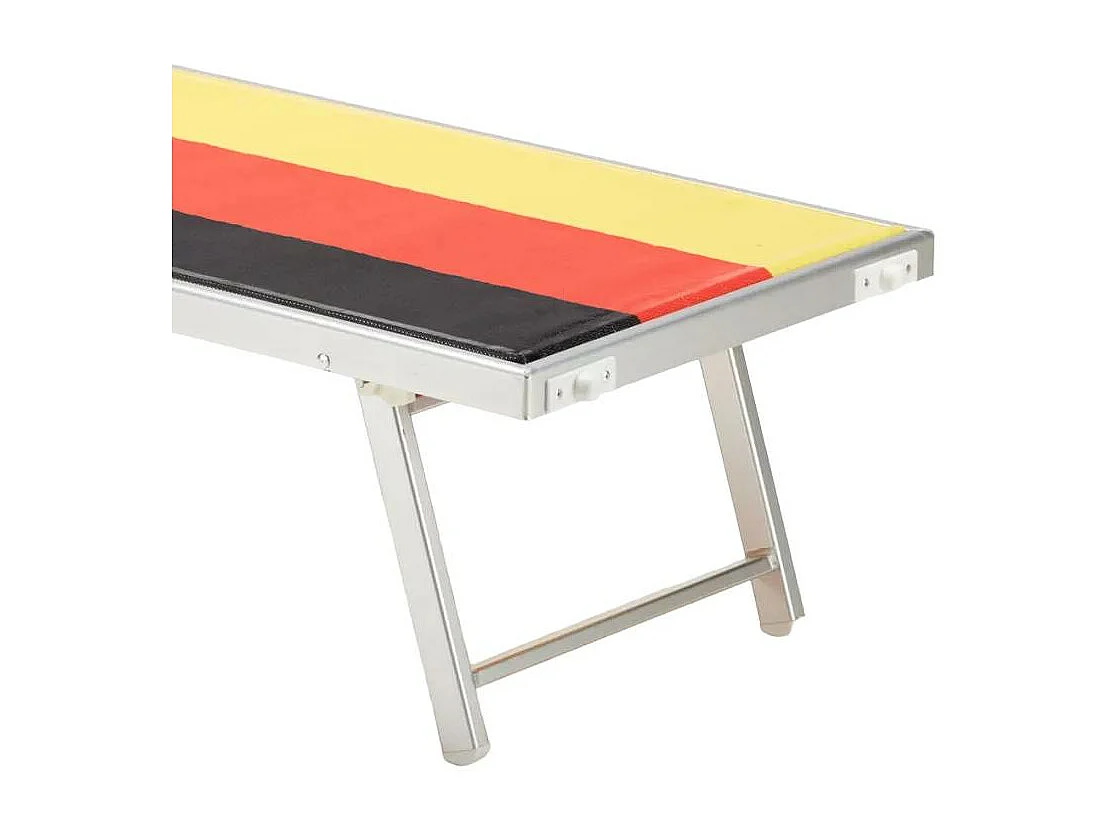 Lettino da spiaggia professionale in alluminio Europa