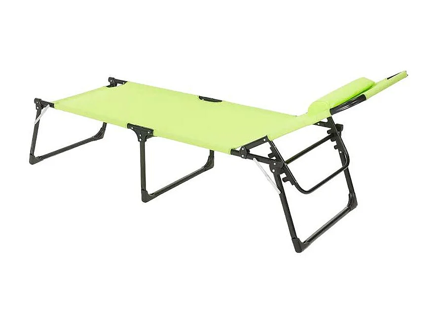 Lettino pieghevole in alluminio da spiaggia Bali