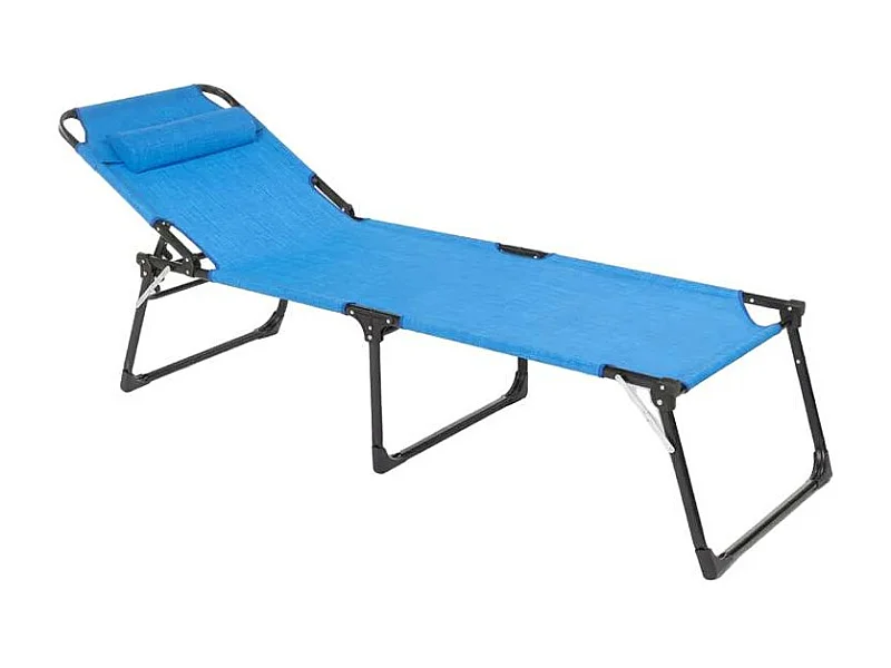 Lettino pieghevole in alluminio da spiaggia Bali