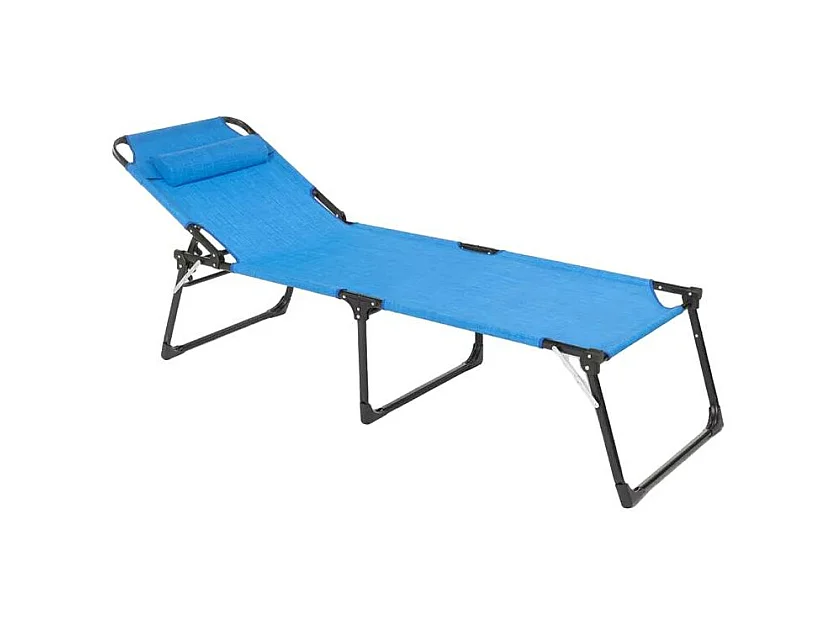 Lettino pieghevole in alluminio da spiaggia Bali