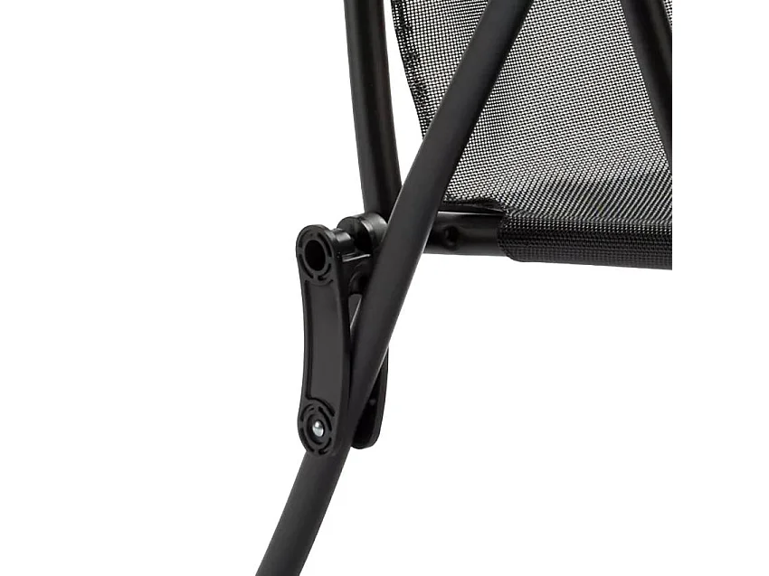 Sdraio pieghevole da spiaggia giardino braccioli in acciaio Kubrick