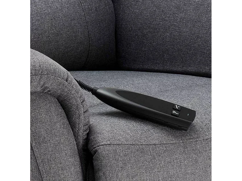 Fauteuil releveur électrique en tissu pour séniors SOLACE