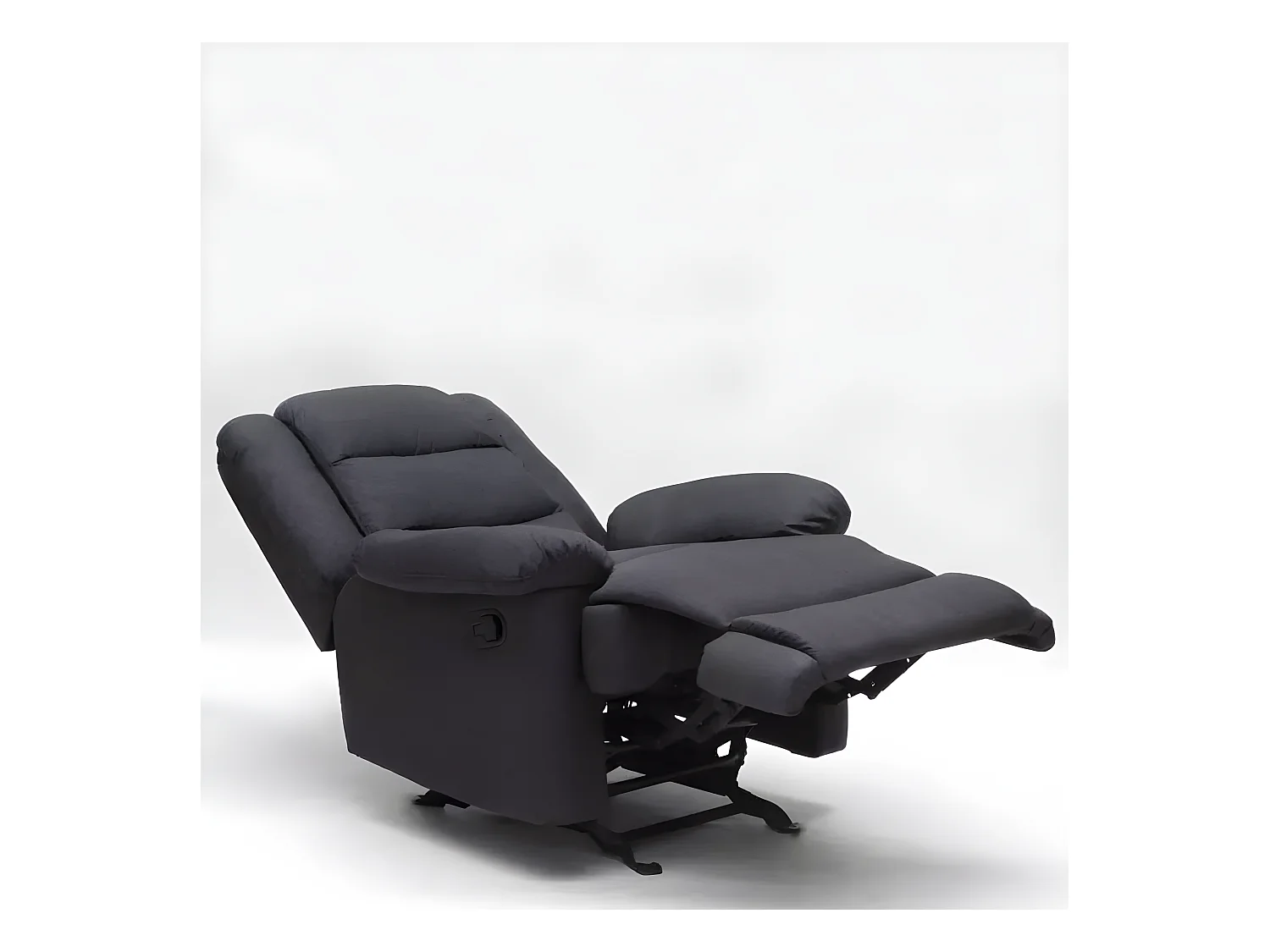 Poltrona relax reclinabile poggiapiedi tessuto design moderno Galassia