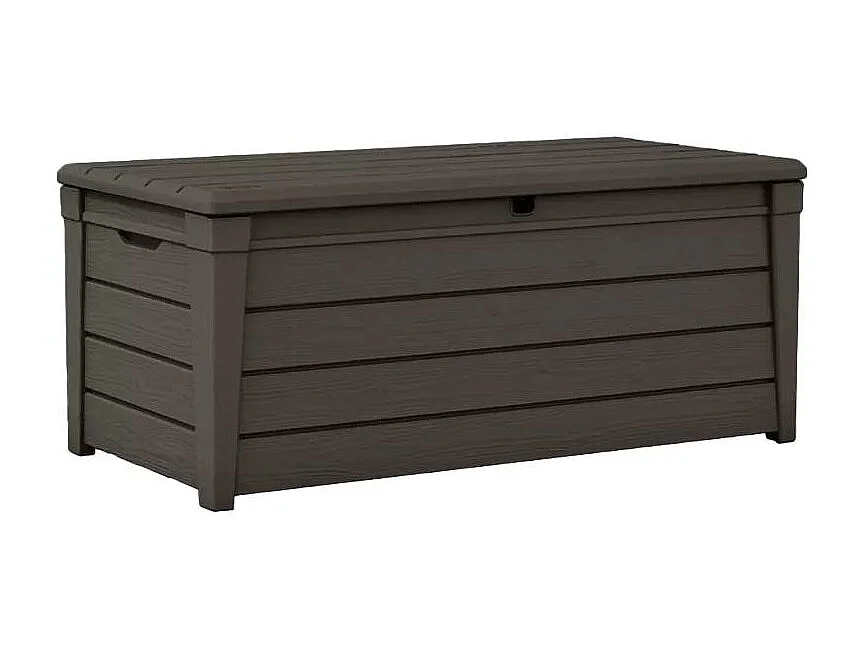 Coffre de rangement jardin 454L résine pour outils de jardin NATURIA