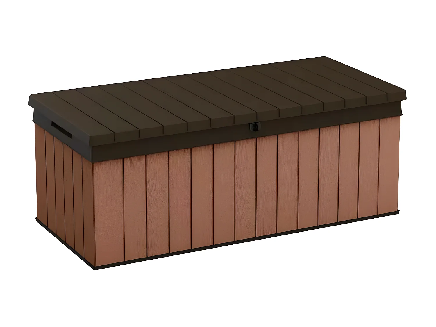 Boite de rangement légère en résine pour jardin 380L ARBUSTA