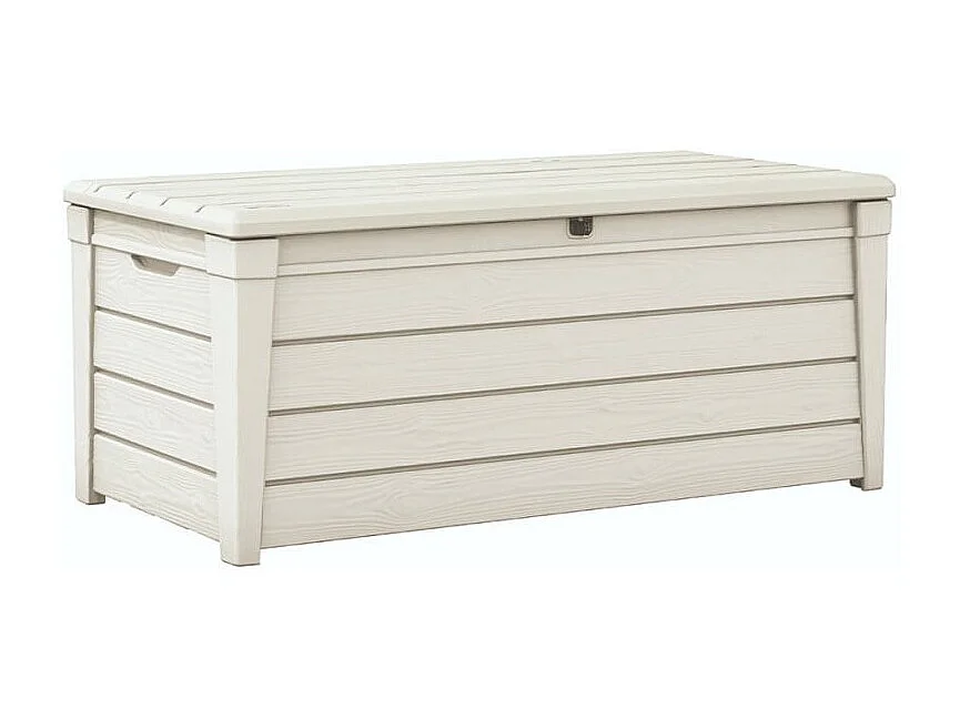 Baule esterno multifunzione in resina per attrezzi giardino GardenPro