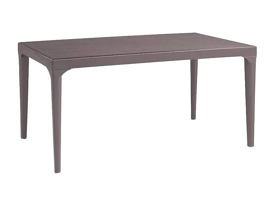 Table rectangulaire d'extérieur 150x90cm jardin bar restaurant SOL