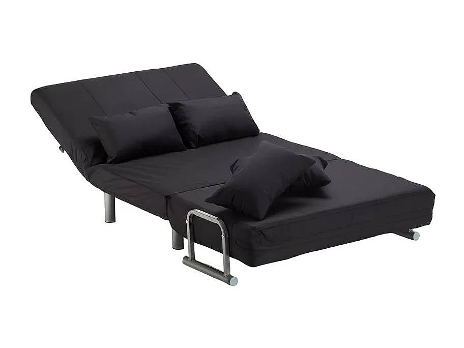 Fauteuil convertible robuste en tissu lit convertible SALINGER