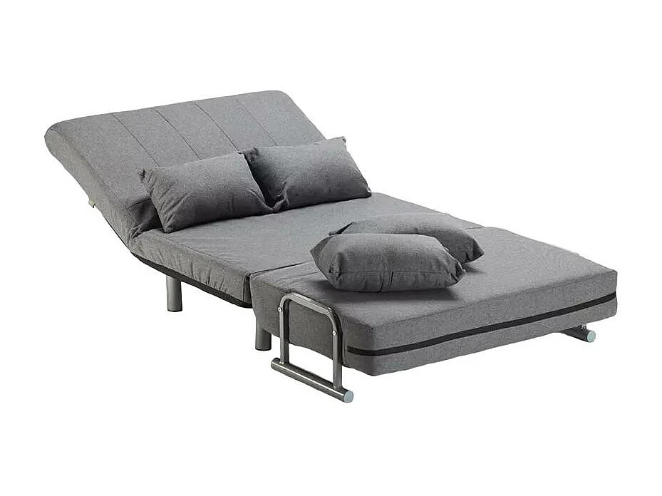 Poltrona convertibile robusta in tessuto letto convertibile Luna