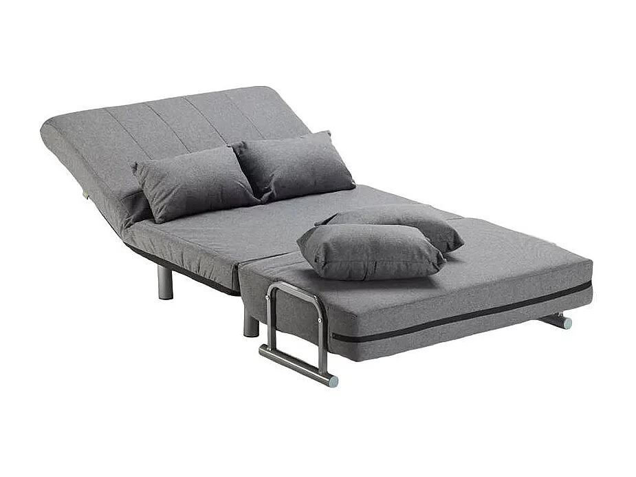 Fauteuil convertible robuste en tissu lit convertible SALINGER