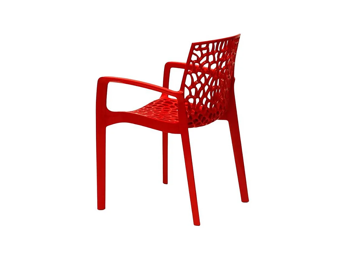 SET 2 POLTRONE DESIGN polipropilene giardino bar