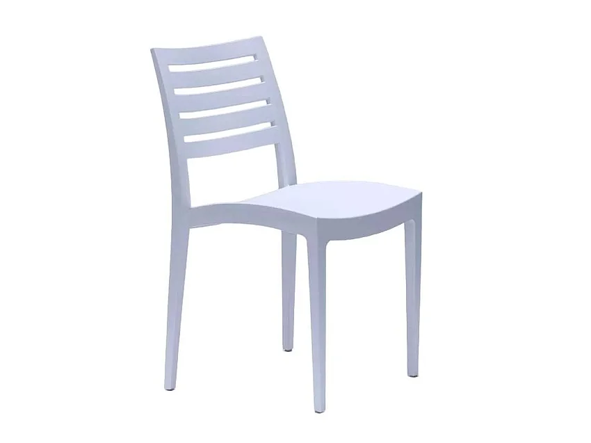Lot de 24 chaises empilable en polypropylène cafés restaurants AMMA