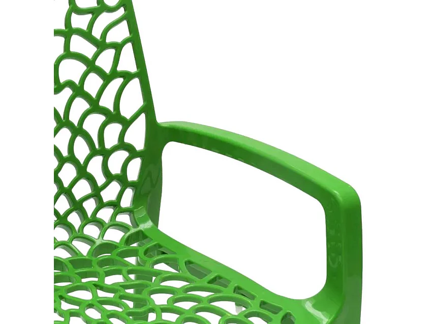 SET 2 POLTRONE DESIGN polipropilene giardino bar