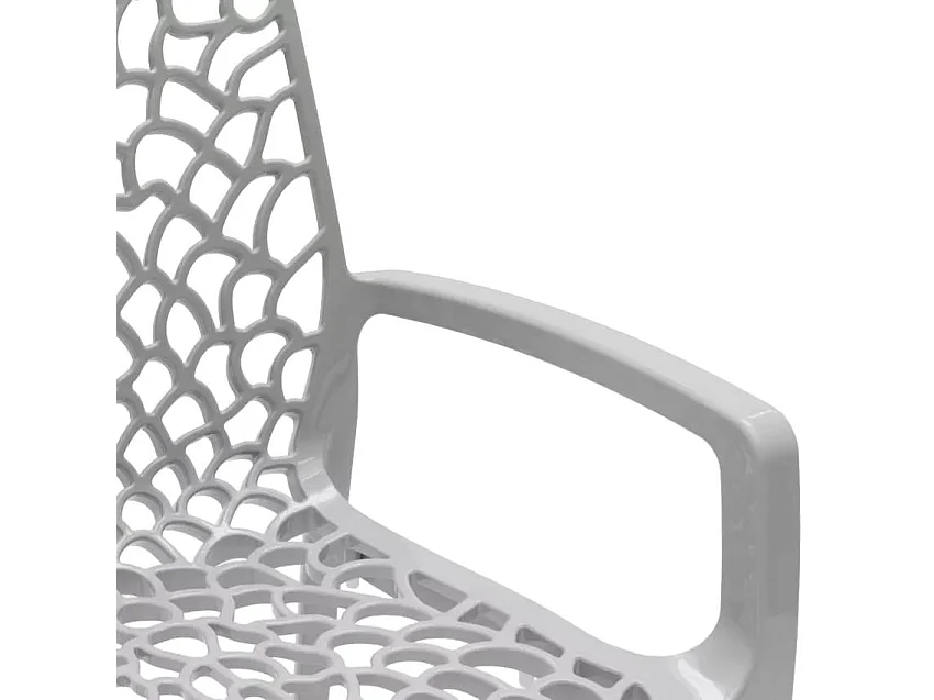 SET 2 POLTRONE DESIGN polipropilene giardino bar