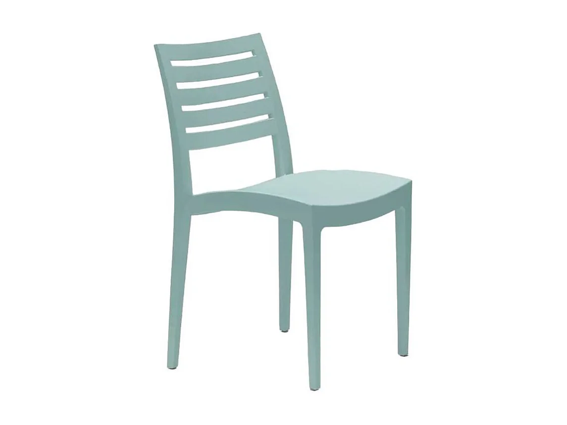 Stock 24 Sillas De Polipropileno Restaurantes Firenze Grand Soleil - Verde oscuro