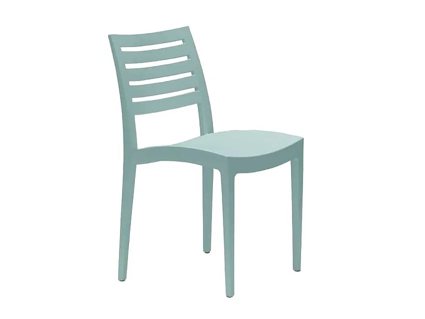 Lot de 24 chaises empilable en polypropylène cafés restaurants AMMA