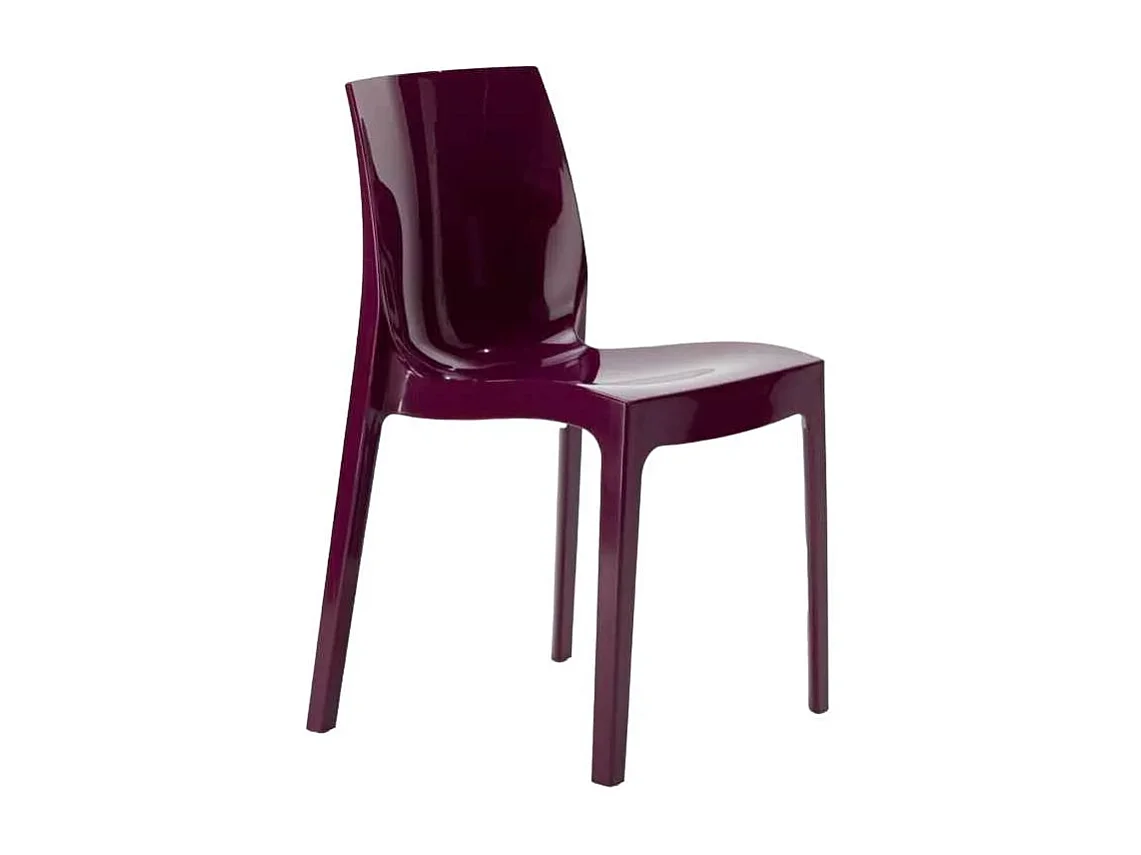 18 sedie da esterno impilabili robuste comode design Salvia