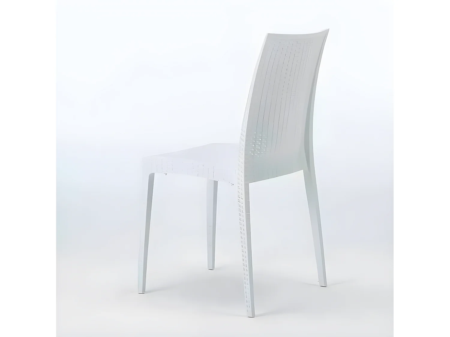 Silla de comedor en ratán apilable Bistrot Grand Soleil oferta stock 22 piezas