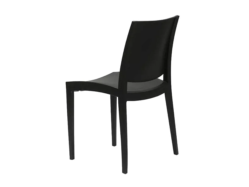 Lot de 24 chaises de jardin empilable polypropylène restaurant OLAFUR