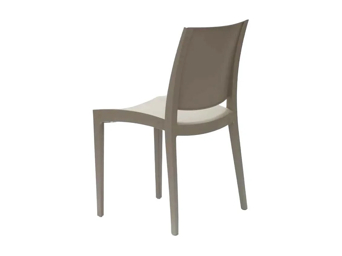 Stuhl aus Polypropylen für Küche, Bar und Restaurant Grand Soleil Trieste - Beige