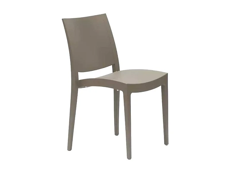 Stuhl aus Polypropylen für Küche, Bar und Restaurant Grand Soleil Trieste - Beige