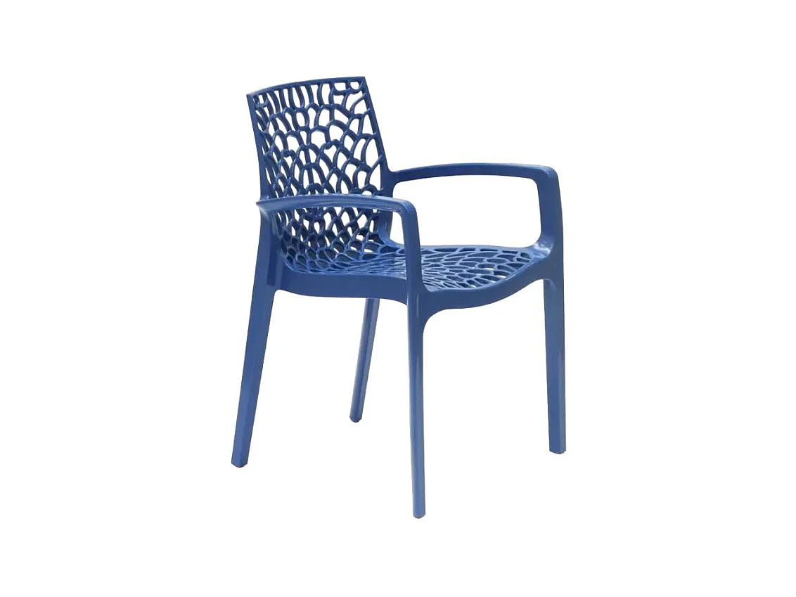 SET 2 POLTRONE DESIGN polipropilene giardino bar