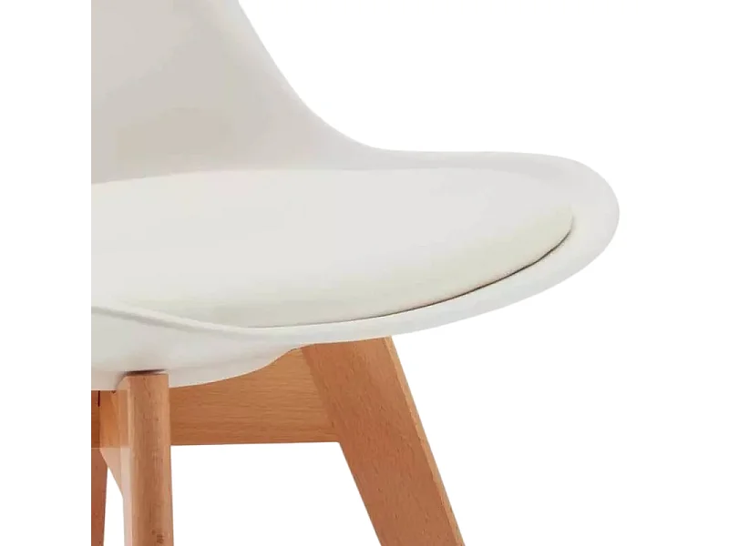 20er Set Esstischstühle Bistrostühle skandinavisches Design Bar Restaurant mit Kissen Goblet nordica