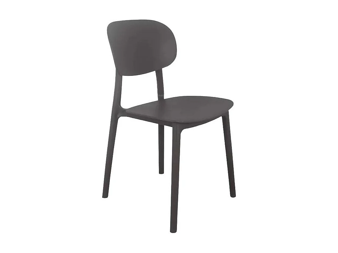 Chaise de cuisine et d'extérieur moderne en polypropylène SEER