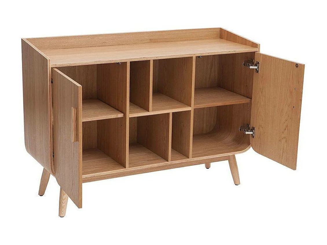 Buffet en bois scandinave design rétro minimaliste BACH