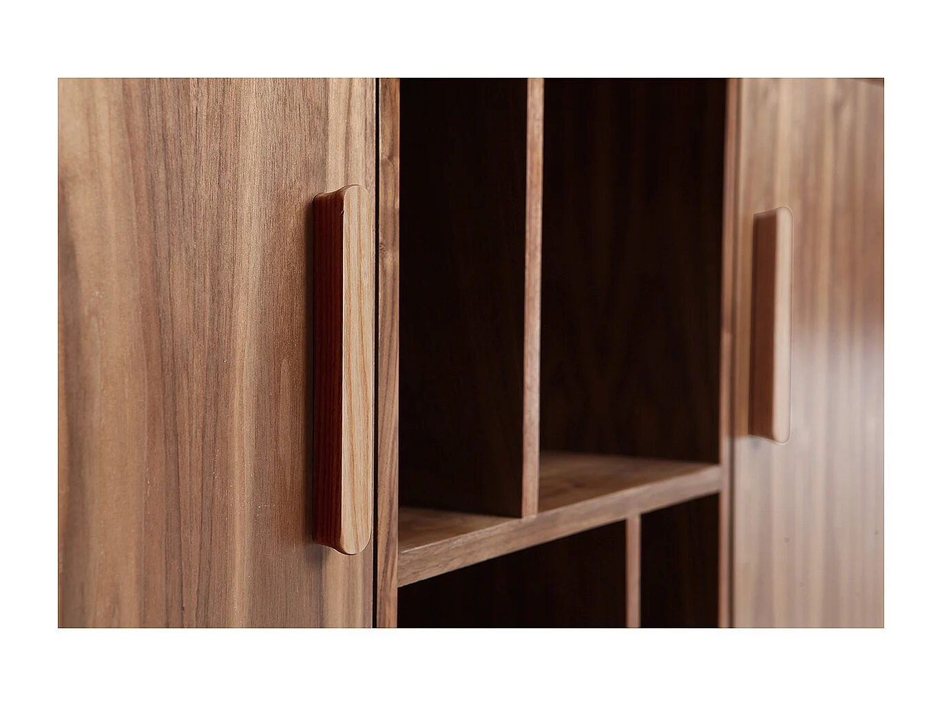 Sideboard Vintage Holz Nussbaum HALLEN