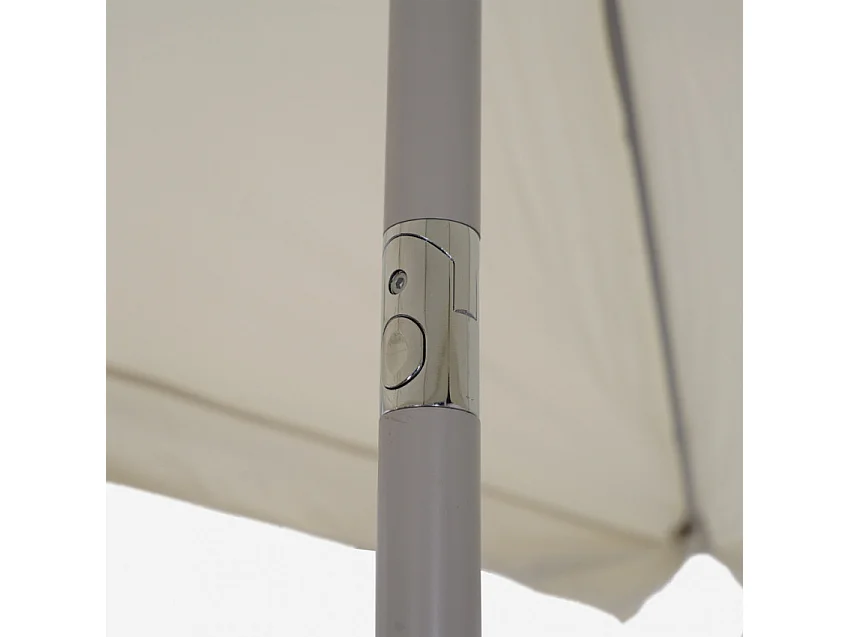 Sombrilla con palo central rectangular 3x2 volantes Rios Flap