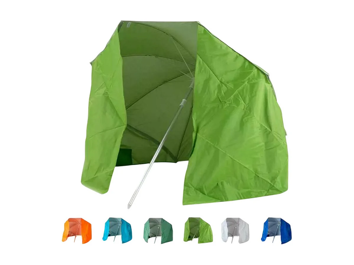 Ombrellone da spiaggia pieghevole e leggero 200 cm tenda Mare
