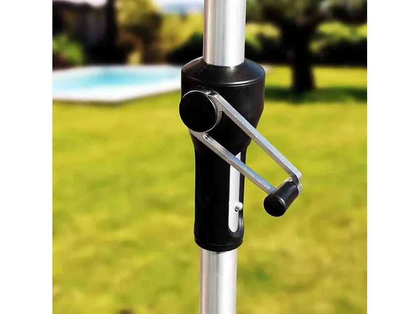 Ombrellone da giardino e terrazza 3x3 robusto regolabile Solare