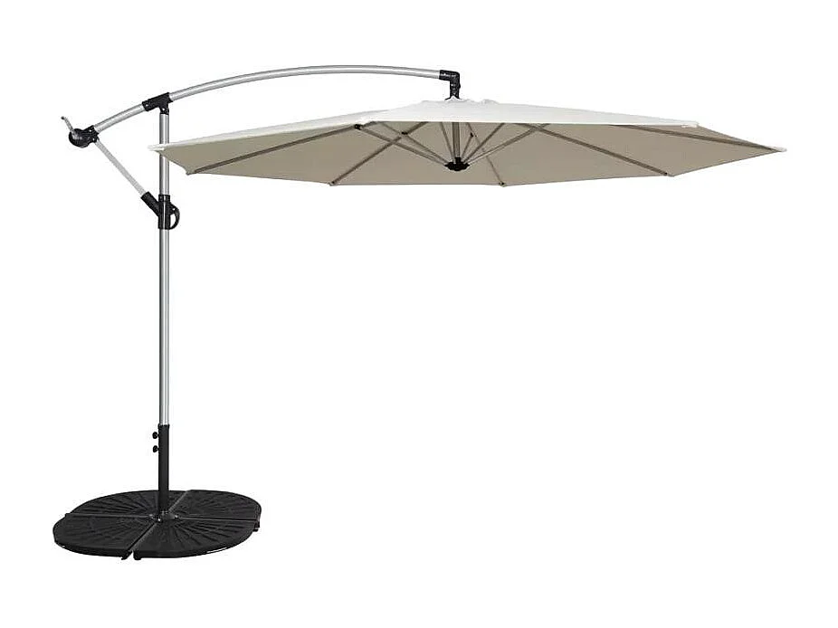 Parasol de jardin déporté 3 m octogonal bar et hôtel LAGUMI
