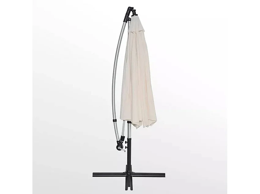 Parasol de jardin déporté 3 m octogonal bar et hôtel LAGUMI