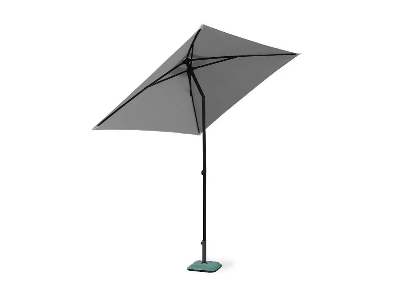 Ombrellone da giardino quadrato 2x2 in alluminio Solé