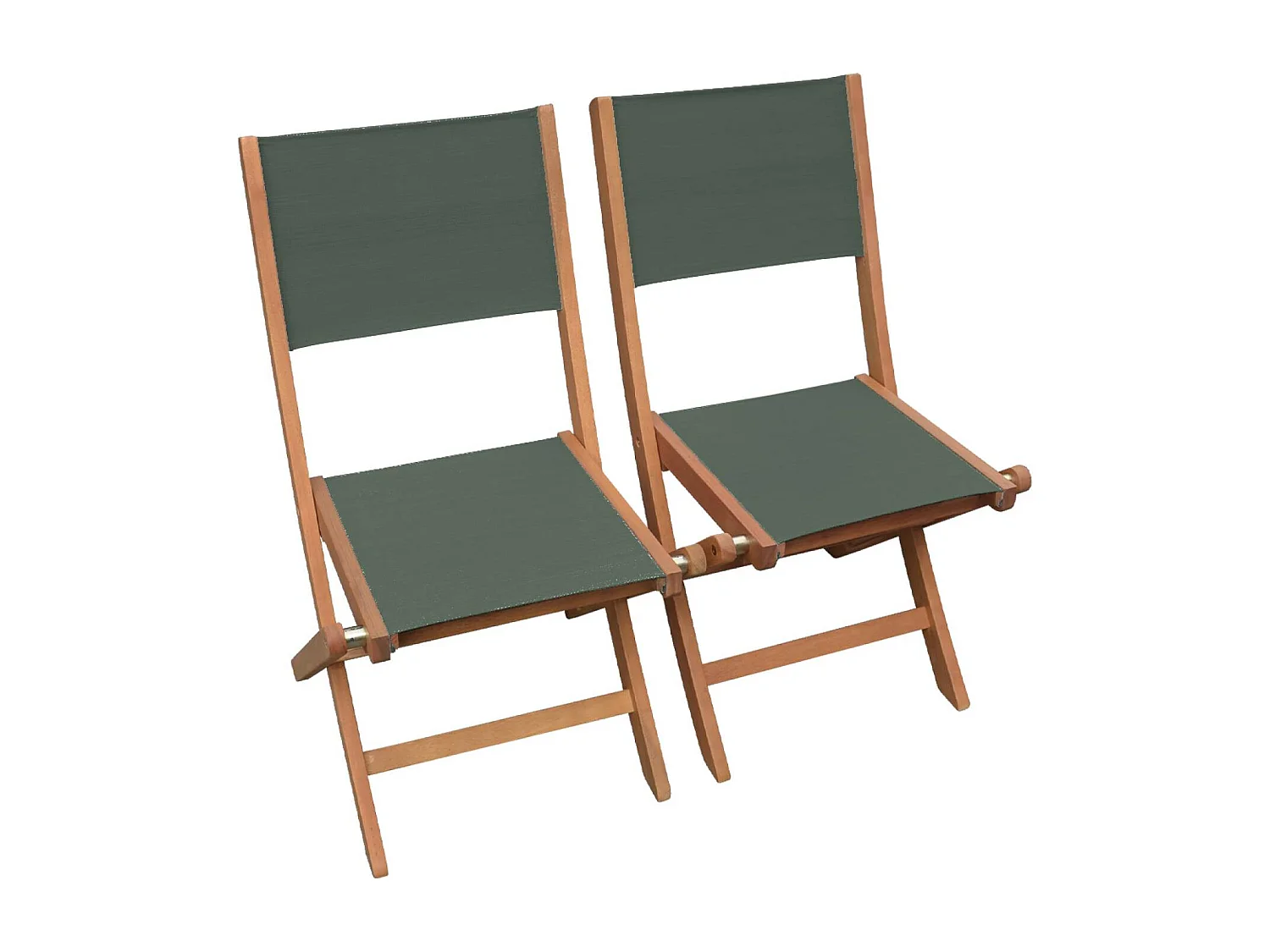 Tavolo da giardino estensibile in legno, 10 sedie, verde kaki