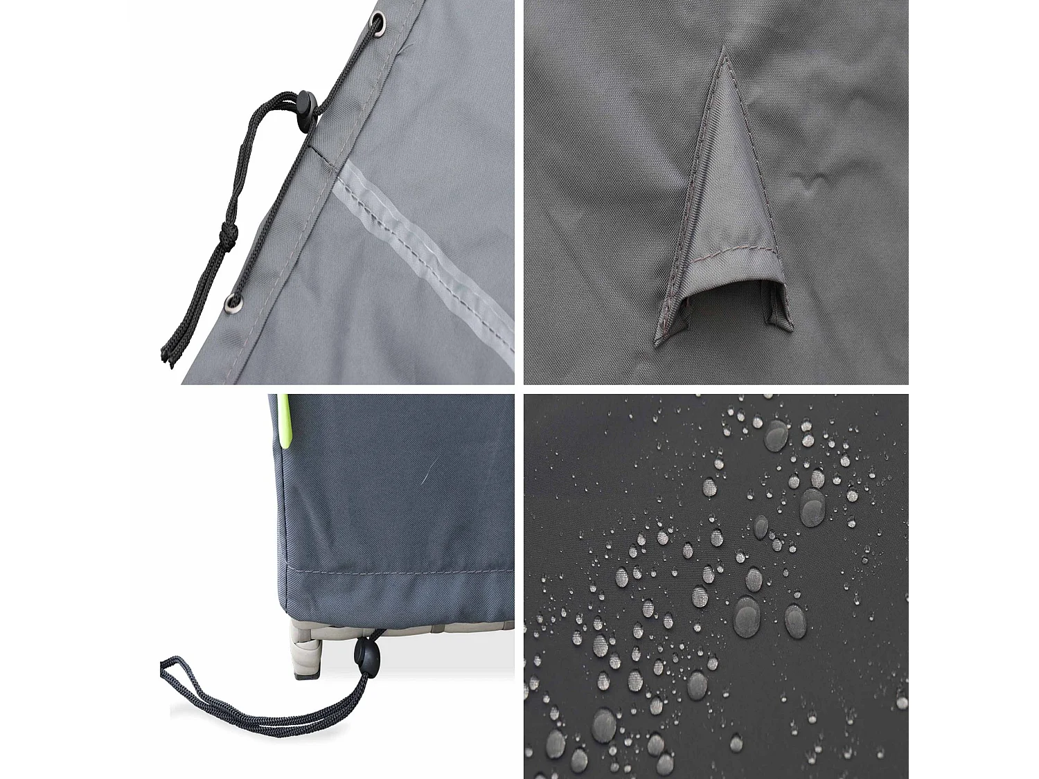 Tavolo da giardino in resina con 12 poltrone + copertura di