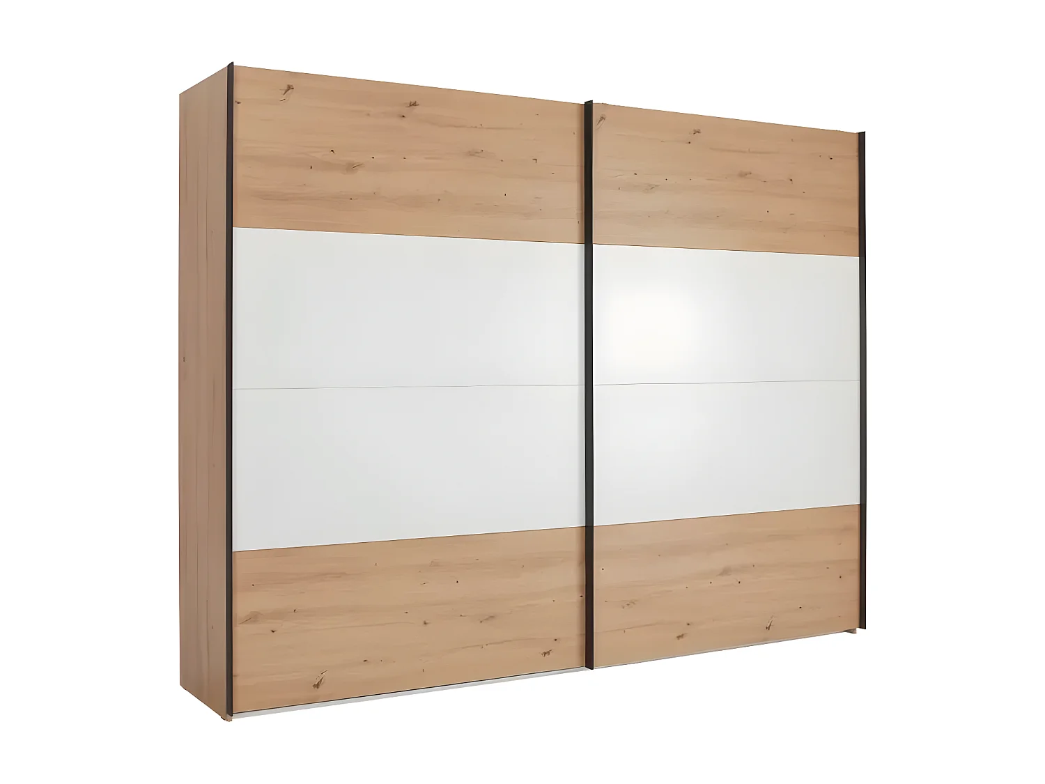 Set da camera da letto Casemen XL/Marrone&Bianco