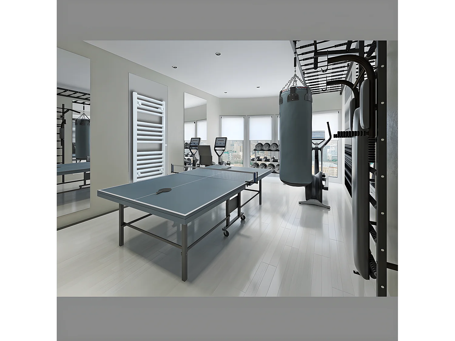 Radiador de renovación Radiador de baño de repuesto Radiador 600x1800 mm Blanco