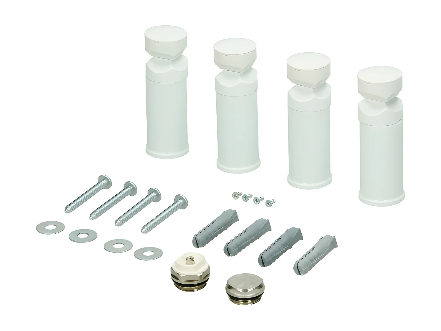 Radiatore calorifero termosifone dritto bianco a scala per bagno 50 x 180 cm